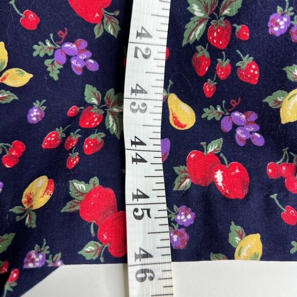 Leslie Lucks Vintage 80's Fruit Dress Size 6 Cottage Core - Picture 14 of 15